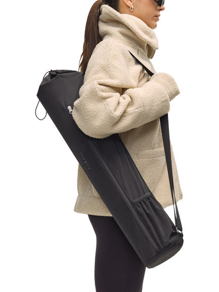 Casall Adjustable Yoga Mat Bag, Black - view 2, Black