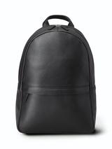 black leather travel bag men's Sole Premise Black Leather 2 Bag Set (Commuter Backpack and Duffle)