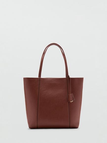 Mango Gracia Tote Bag, Medium Brown, Medium Brown