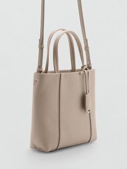 Mango Gracia Shoulder Bag, Natural White - view 2, Natural White