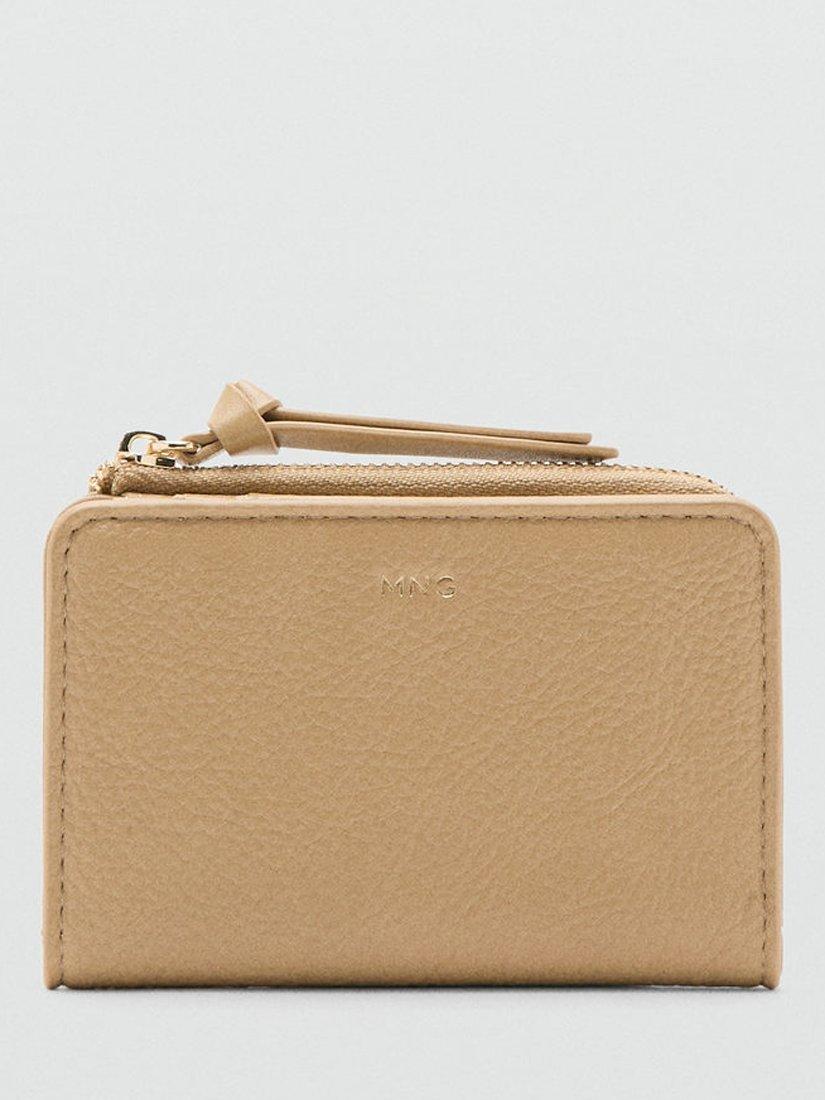 Product image 1 of 3, which shows Mango Ness Small Purse, Light Beige