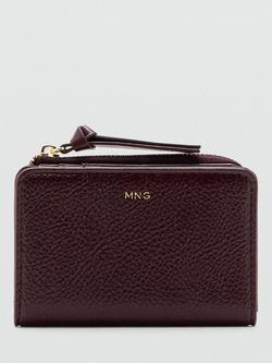 Mango Ness Small Purse, Dark Red