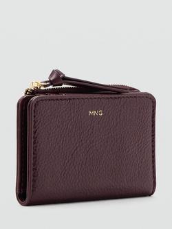 Mango Ness Small Purse - view 2, Dark Red