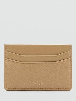 Mango Ness Card Holder, Light Beige