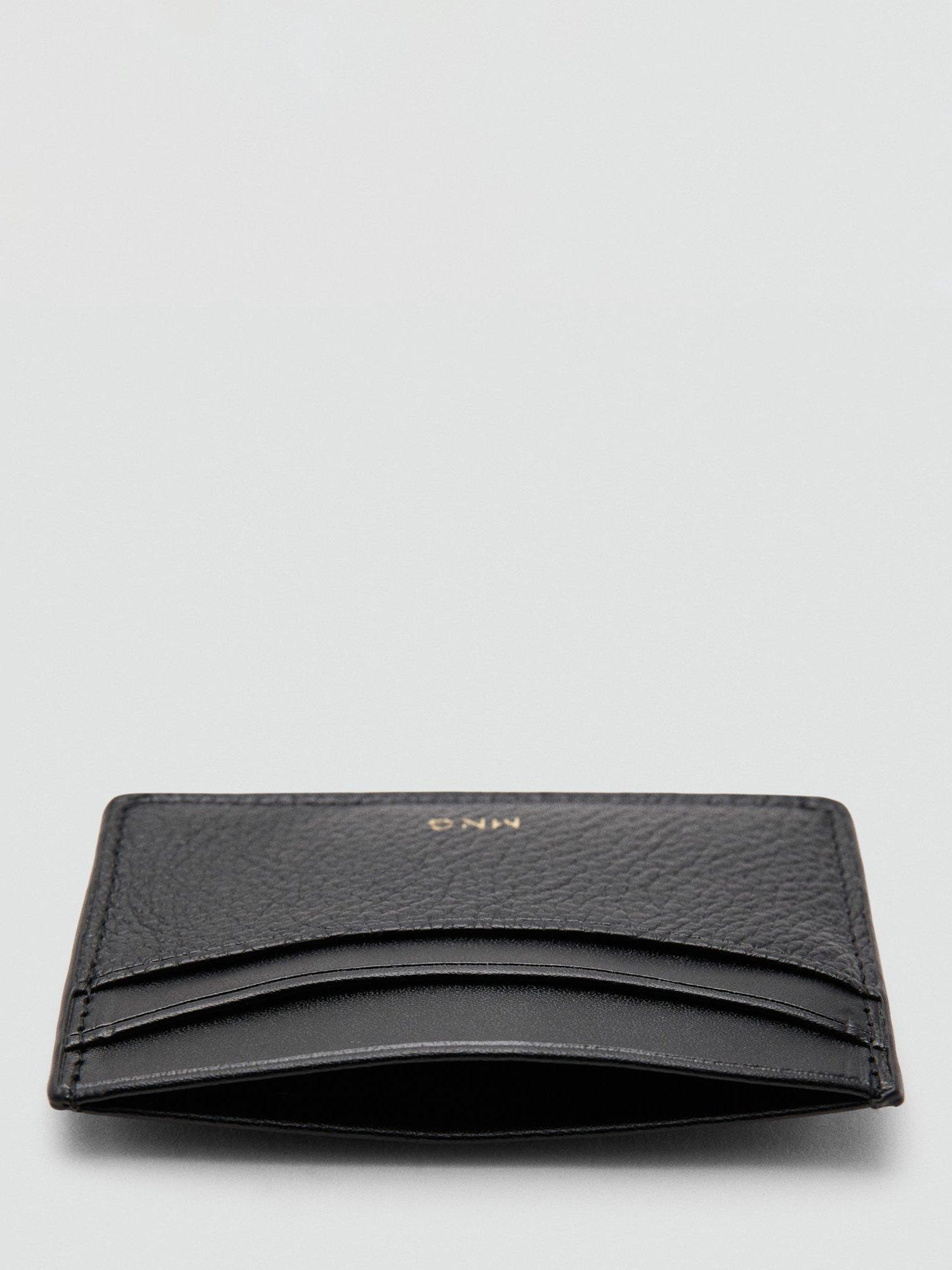 Product image 3 of 3, which shows Mango Ness Card Holder, Black