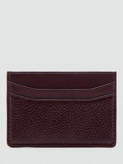 Mango Ness Card Holder - view 2, Dark Red