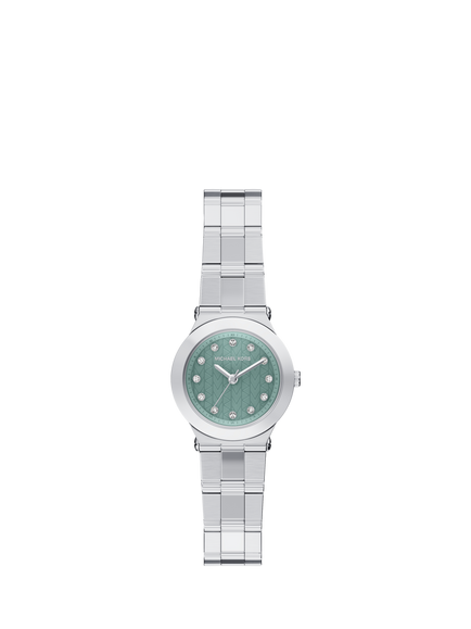 Michael Kors MK7569 Petite Billie Bracelet Strap Watch, Silver, Silver