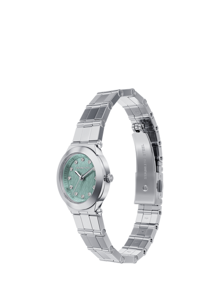 Michael Kors MK7569 Petite Billie Bracelet Strap Watch, Silver - view 2, Silver