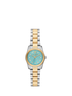 Michael Kors MK7579 Women's Petite Lexington Bracelet Strap Watch, 2-tone, 2-tone