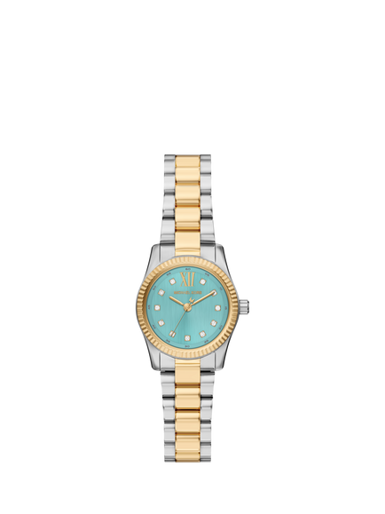 Michael Kors MK7579 Women's Petite Lexington Bracelet Strap Watch, 2-tone, 2-tone