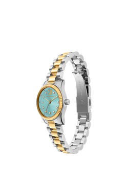 Michael Kors MK7579 Women's Petite Lexington Bracelet Strap Watch, 2-tone - view 2, 2-tone