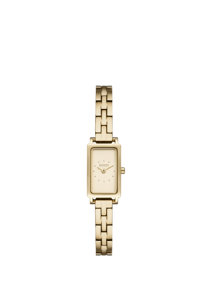 Skagen SKW3154 Women's Hagen Micro Bracelet Strap Watch, Gold, Gold