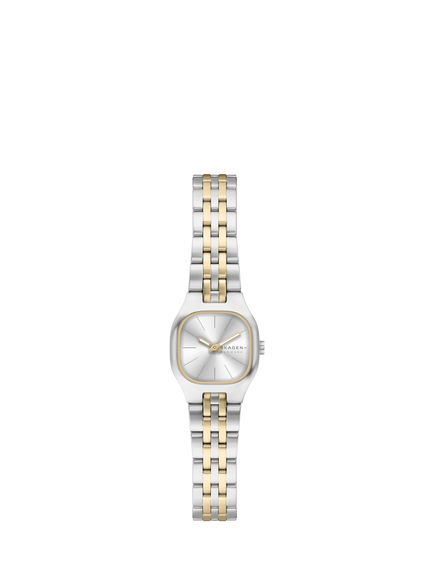 Skagen SKW3176 Women's Sunray Bracelet Strap Watch, Silver And 2-tone, Silver And 2-tone