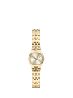 Skagen SKW3177 Women's Sunray Bracelet Strap Watch, Gold, Gold
