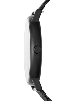 Skagen SKW6579 Men's Signatur Mesh Strap Watch, Black - view 2, Black