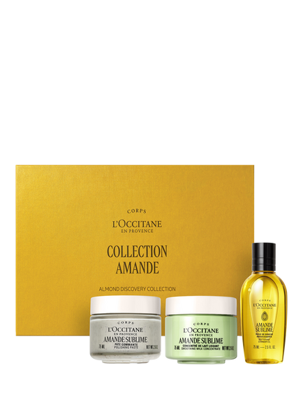 L'OCCITANE Almond (Amande) Discovery Collection Bodycare Gift Set, 