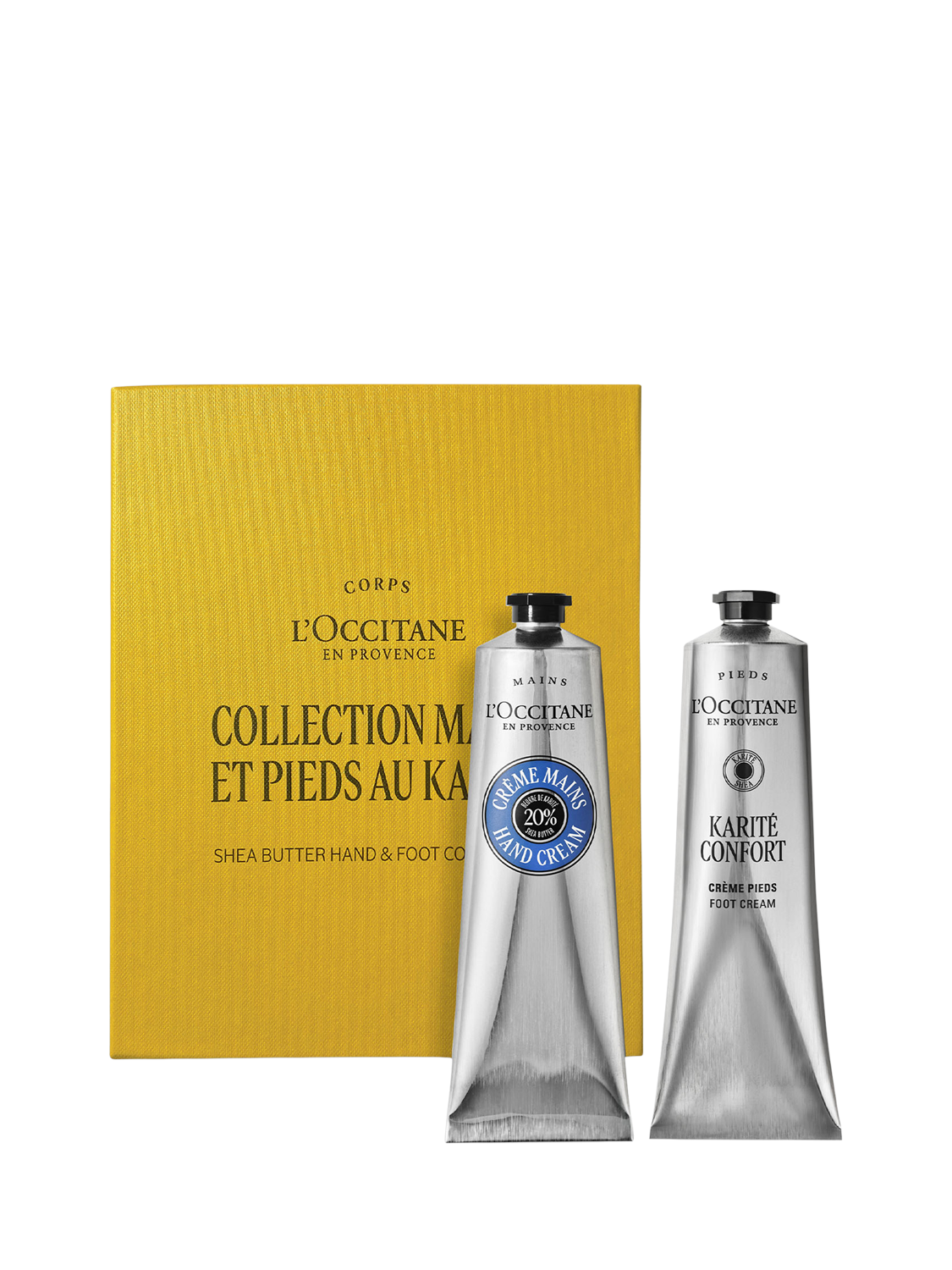 Product image 1 of 3, which shows L'OCCITANE Shea Butter (Karité) Hand & Foot Collection