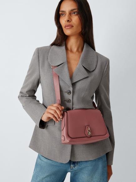 Mulberry Eliza Leather Satchel Bag - view 2, Pink Scrumpy