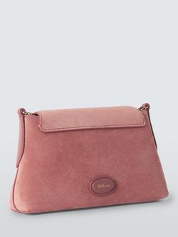 Mulberry Eliza Suede Chain Strap Shoulder Bag, Pink Scrumpy - view 2, Pink Scrumpy