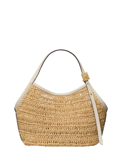 kate spade new york Deco Straw Tote Bag, Natural, Natural