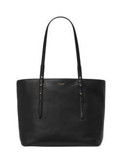 kate spade new york Do It All Leather Tote Bag, Black, Black