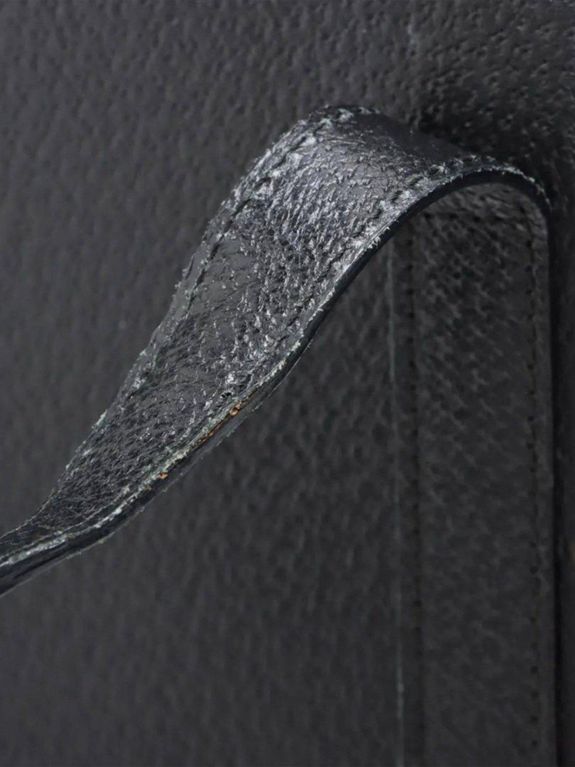 Product image 9 of 10, which shows Pre-loved GUCCI Jackie Leather Shoulder Bag, Black