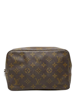 Pre-loved Louis Vuitton Monogram Trousse Toilette Bag, Brown - view 2, Brown