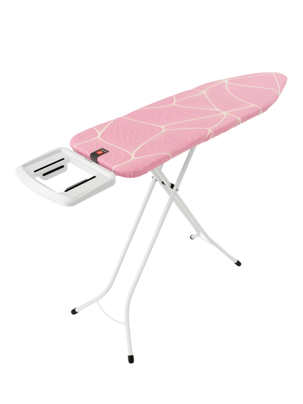 Brabantia Ironing Board B, 124 x 38cm, Solid Steam Iron Rest - Lilac Waves - view 2, 