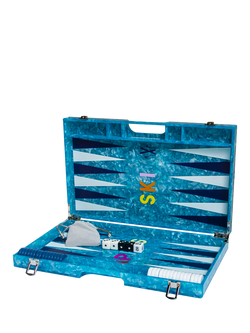 MaisonGames Apres Ski Backgammon - view 2, Blue