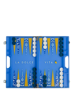 MaisonGames La Dolce Vita Backgammon, Blue