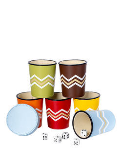 MaisonGames Leather Perudo Set - view 2, Multi