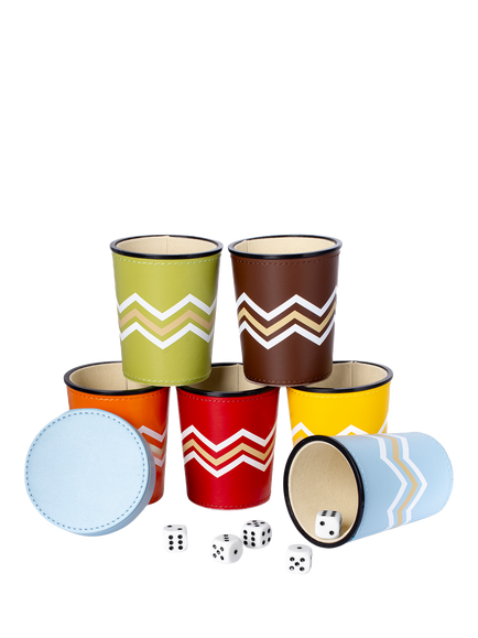 MaisonGames Leather Perudo Set - view 2, Multi