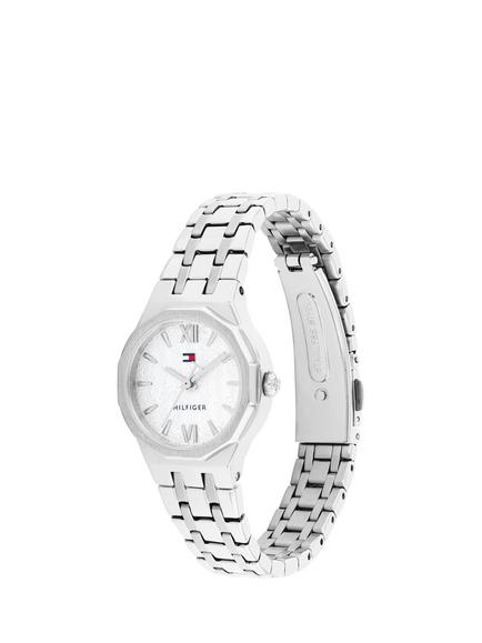 Tommy Hilfiger 1782889 Women's Round Bracelet Strap Watch, Silver - view 2, Silver