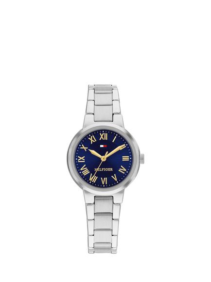 Tommy Hilfiger 1782902 Women's Round Sunray Bracelet Strap Watch, Silver, Silver