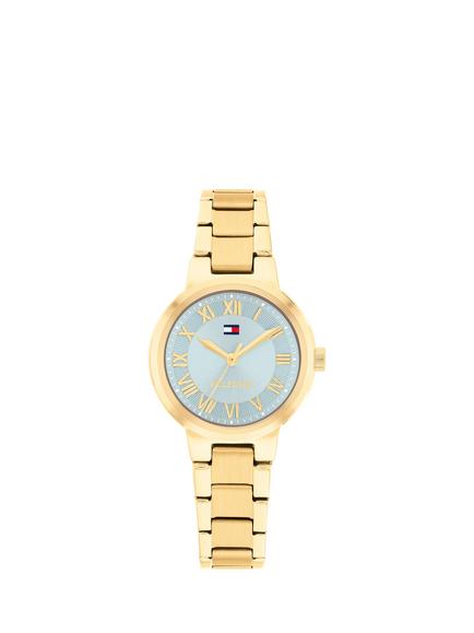 Tommy Hilfiger 1782904 Women's Round Bracelet Strap Watch, Gold, Gold