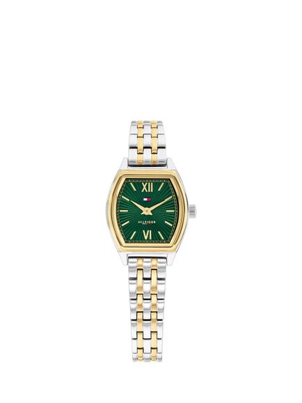 Tommy Hilfiger 1782907 Women's Rectangular Bracelet Strap Watch, Bi-colour, Bi-colour