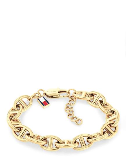 Tommy Hilfiger Link Chain Bracelet, Gold, Gold