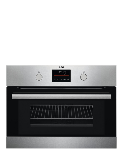 AEG OUTLET KMK365060M Built In Microwave, Like New, Stainless Steel, Stainless Steel