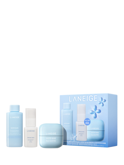 LANEIGE Daily Hydration Essential Skincare Gift Set, 