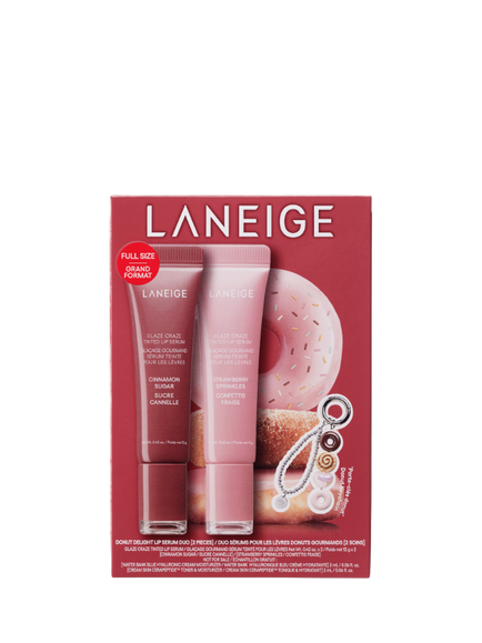LANEIGE Donut Delight Lip Serum Duo Skincare Gift Set - view 2, 