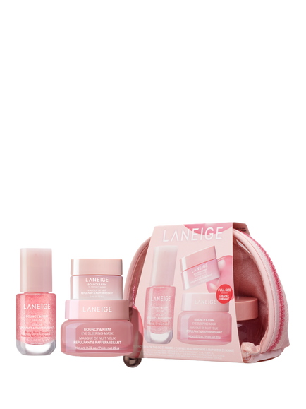 LANEIGE Bouncy Skin on the Go Skincare Gift Set, 