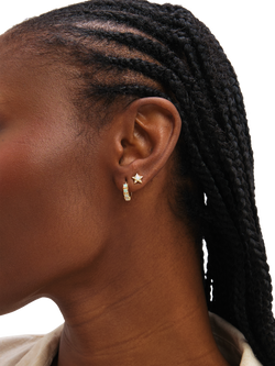 Simply Silver Opal Earrings, Pack of 2 - view 2, Silver