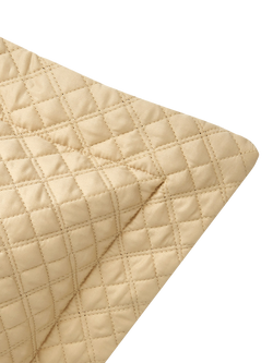 Ralph Lauren Argyle Square Oxford Quilted Pillowsham - view 2, Coastal (old)
