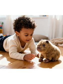 Keel Toys Capybara Soft Toy, 18cm - view 2, Multi