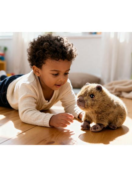 Keel Toys Capybara Soft Toy, 18cm - view 2, Multi