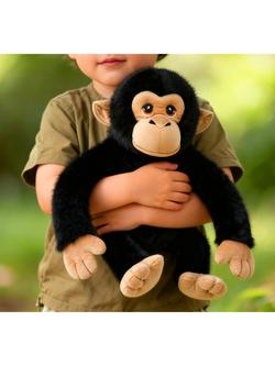 Keel Toys Chimp Soft Toy, 30cm - view 2, Multi