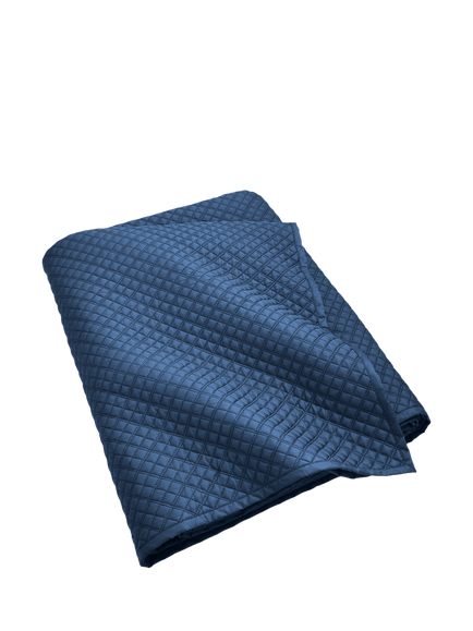 Ralph Lauren Argyle Quilted Bedspread, Navy