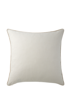 Ralph Lauren Oxford Cushion Cover, Blue - view 2, Linen