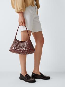 Dragon Diffusion Rosanna Mini Leather Shoulder Bag, Bruciato - view 2, Bruciato