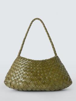 Dragon Diffusion Rosanna Mini Leather Shoulder Bag, Khaki, Khaki